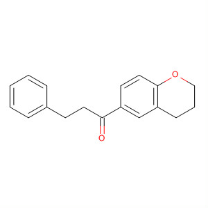 1-Propanone, 1-(3,4-dihydro-2H-1-benzopyran-6-yl)-3-phenyl- molecular structure