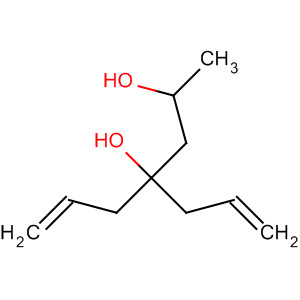 6-Heptene-2,4-diol, 4-(2-propenyl)- molecular structure