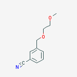 3-((2-methoxyethoxy)methyl)benzonitrile molecular structure