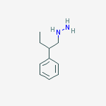 1-(2-phenylbutyl)hydrazine molecular structure