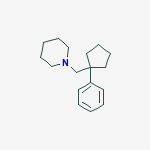 1-[[1-Phenylcyclopentyl]methyl]piperidine