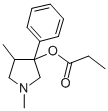 1,4-Dimethyl-3-phenyl-3-pyrrolidinol propionate