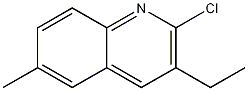 2-CHLORO-3-ETHYL-6-METHYLQUINOLINE