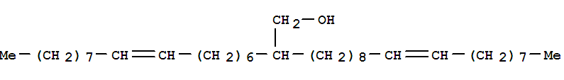 11-Eicosen-1-ol, 2-(7-hexadecenyl)- molecular structure