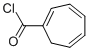 1,3,5-Cycloheptatriene-1-carbonylchloride molecular structure