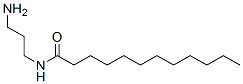 N-(3-aminopropyl)dodecanamide molecular structure