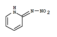 2-1H-PYRIDINIMINE,N-NITRO- molecular structure
