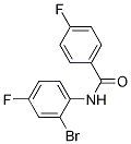 N-(2-bromo-4-fluorophenyl)-4-fluorobenzamide molecular structure