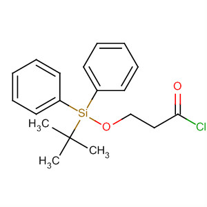Propanoyl chloride, 3-[[(1,1-dimethylethyl)diphenylsilyl]oxy]-
