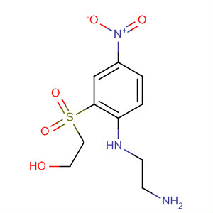 Ethanol, 2-[[2-[(2-aminoethyl)amino]-5-nitrophenyl]sulfonyl]- molecular structure