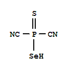 Phosphorodicyanidoselenothioicacid (9CI)