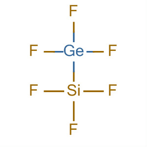 Silane, trifluoro(trifluorogermyl)- molecular structure