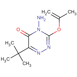 1,2,4-Triazin-5(4H)-one,4-amino-6-(1,1-dimethylethyl)-3-(2-propenyloxy)- molecular structure