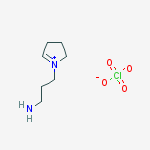 2H-Pyrrolium, 1-(3-aminopropyl)-3,4-dihydro-, perchlorate