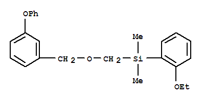 (2-ethoxyphenyl)(dimethyl){[(3-phenoxybenzyl)oxy]methyl}silane