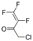 3-Buten-2-one,  1-chloro-3,4,4-trifluoro- molecular structure