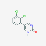 5-(2,3-dichlorophenyl)-1h-pyrimidin-2-one molecular structure