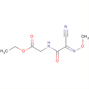 Glycine, N-[cyano(methoxyimino)acetyl]-, ethyl ester, (E)-