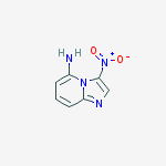 2-Propenoic acid, 3-(8-methylimidazo[1,2-a]pyridin-3-yl)- molecular structure