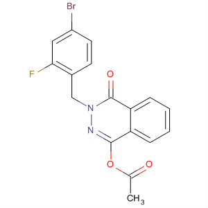 1(2H)-Phthalazinone, 4-(acetyloxy)-2-[(4-bromo-2-fluorophenyl)methyl]-