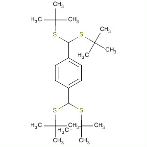 Benzene, 1,4-bis[bis[(1,1-dimethylethyl)thio]methyl]-