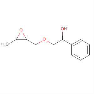 Benzeneethanol, 2-[(3-methyloxiranyl)methoxy]- molecular structure