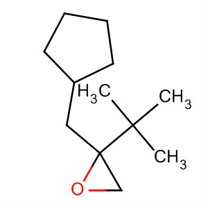 Oxirane, 2-(cyclopentylmethyl)-2-(1,1-dimethylethyl)- molecular structure