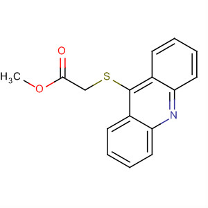 Acetic acid, (9-acridinylthio)-, methyl ester molecular structure