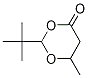 1,3-Dioxan-4-one, 2-(1,1-diMethylethyl)-6-Methyl- molecular structure
