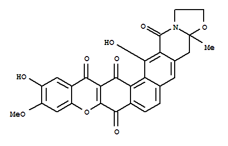 12,16-dihydroxy-11-methoxy-3a-methyl-1,2,3a,4-tetrahydrochromeno[2',3':6,7]naphtho[2,1-g][1,3]oxazolo[3,2-b]isoquinoline-8,14,15,17-tetrone