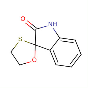 Spiro[3H-indole-3,2'-[1,3]oxathiolan]-2(1H)-one molecular structure