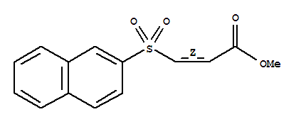 methyl (2Z)-3-(naphthalen-2-ylsulfonyl)prop-2-enoate