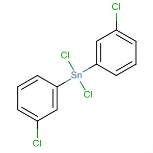 Stannane, dichlorobis(3-chlorophenyl)- molecular structure
