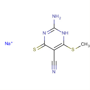 5-Pyrimidinecarbonitrile, 2-amino-1,4-dihydro-6-(methylthio)-4-thioxo-,monosodium salt