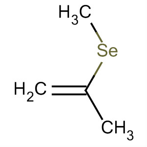 1-Propene, 2-(methylseleno)- molecular structure