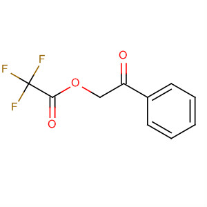 Acetic acid, trifluoro-, 2-oxo-2-phenylethyl ester molecular structure