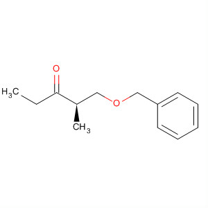 3-Pentanone, 2-methyl-1-(phenylmethoxy)-, (R)- molecular structure
