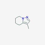 3-methyl-4,5,6,7-tetrahydropyrazolo[1,5-a]pyridine molecular structure