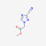METHYL 2-(3-CYANO-1H-1,2,4-TRIAZOL-1-YL)ACETATE