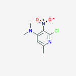 2-chloro-n,n,6-trimethyl-3-nitropyridin-4-amine