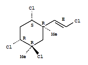 (1R)-1β,2α,4α-Trichloro-1,5-dimethyl-5β-[(E)-2-chloroethenyl]cyclohexane