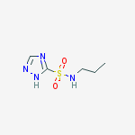 N-propyl-2H-1,2,4-triazole-3-sulfonamide molecular structure