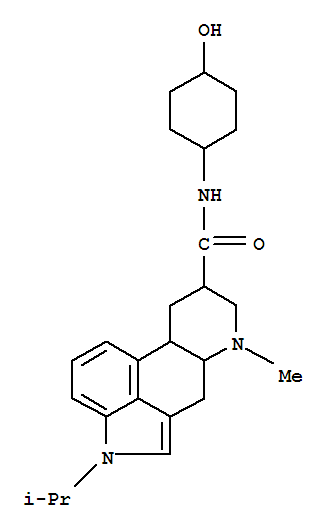 4-hydroxyamesergide molecular structure