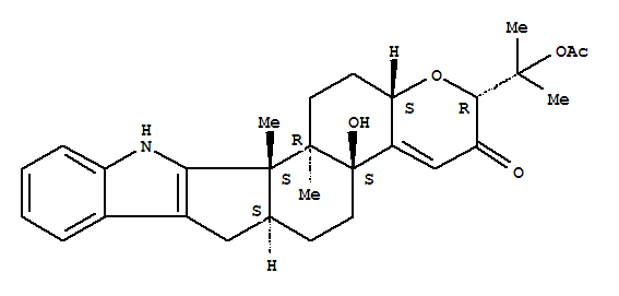 1-O-acetylpaxilline molecular structure
