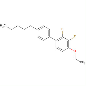 1,1'-Biphenyl, 4-ethoxy-2,3-difluoro-4'-pentyl- molecular structure