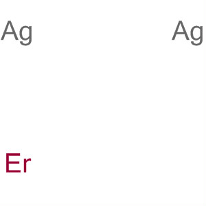 Erbium, compd. with silver (1:2) molecular structure