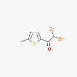 2,2-Dibromo-1-(5-methylthiophen-2-yl)ethanone