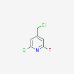 2-chloro-4-(chloromethyl)-6-fluoropyridine