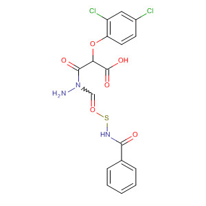 Acetic acid, (2,4-dichlorophenoxy)-,2-[(benzoylamino)thioxomethyl]hydrazide