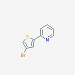 Pyridine, 2-(4-bromo-2-thienyl)-